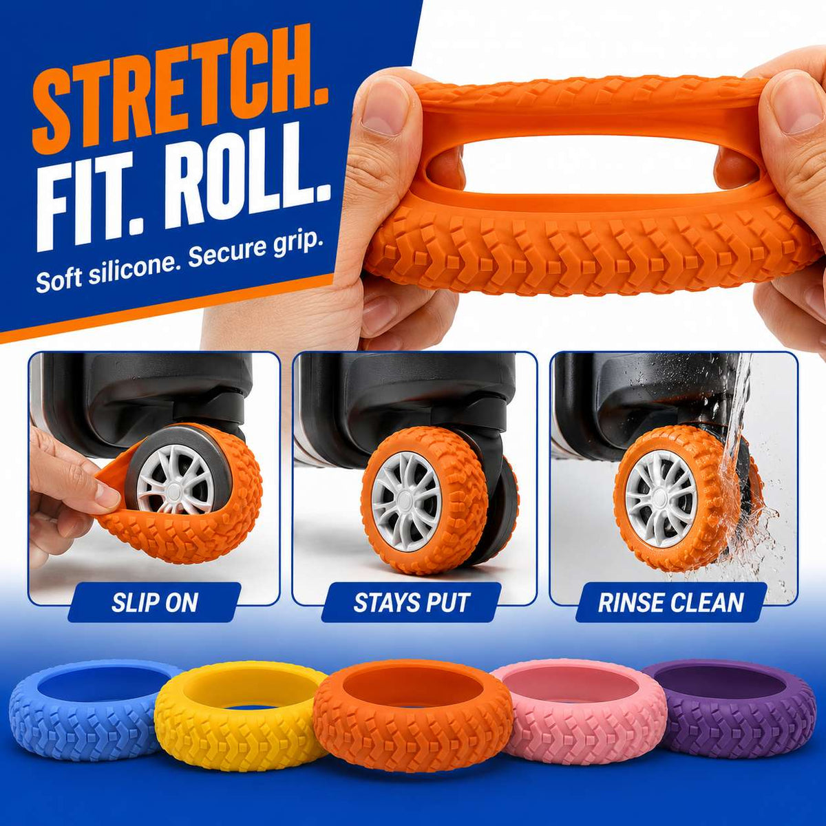 Luggage Wheel Protectors