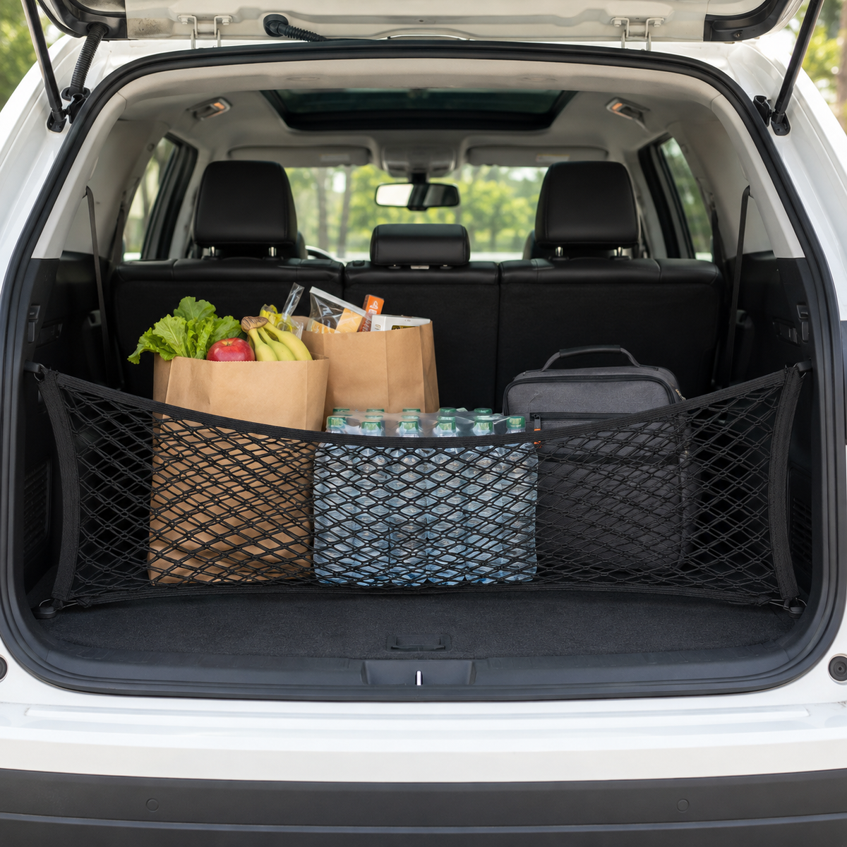 Stretchable Trunk Cargo Net Organizer