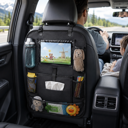 Backseat Travel Organizer with Tablet Pocket