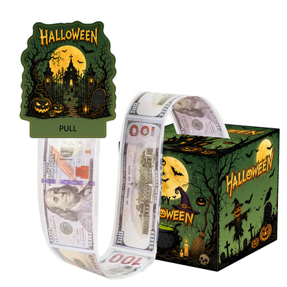 Halloween money pull box