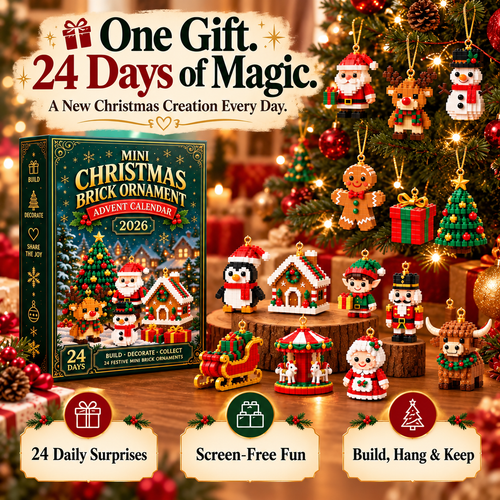 🎄 24-Day Mini Christmas Ornament Advent Calendar