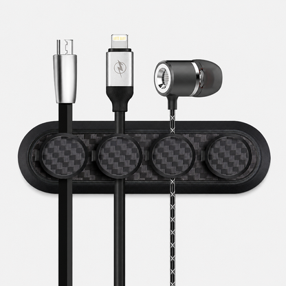 4-Clip Magnetic Car Cable Organizer
