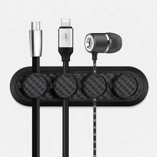 4-Clip Magnetic Car Cable Organizer