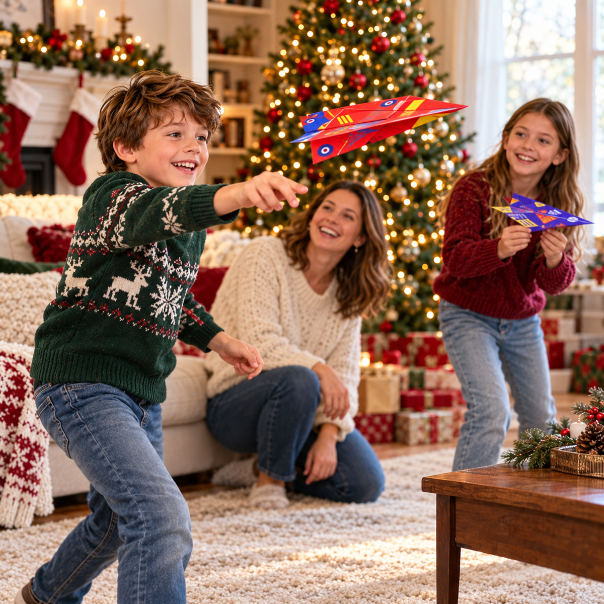 Make the afternoon a friendly family fly-off