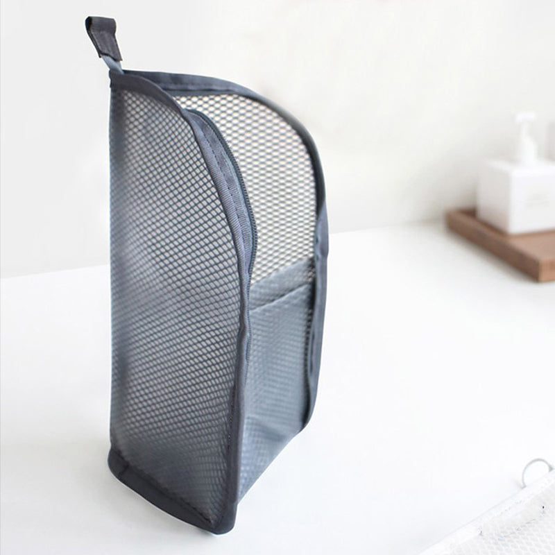 🧳Travel Toiletry Bag Organizer – Stand Up, Lightweight & Space-Saving