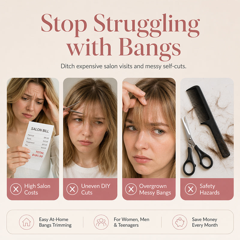 DIY Hair Thinning Comb