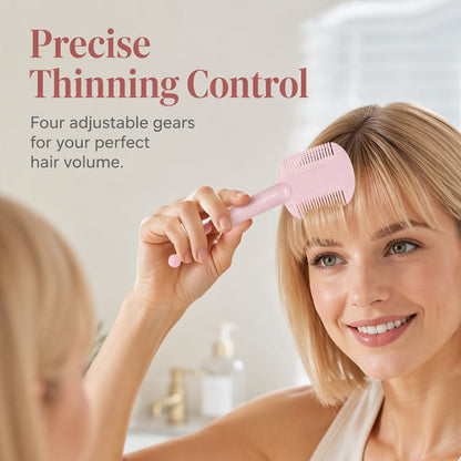 DIY Hair Thinning Comb