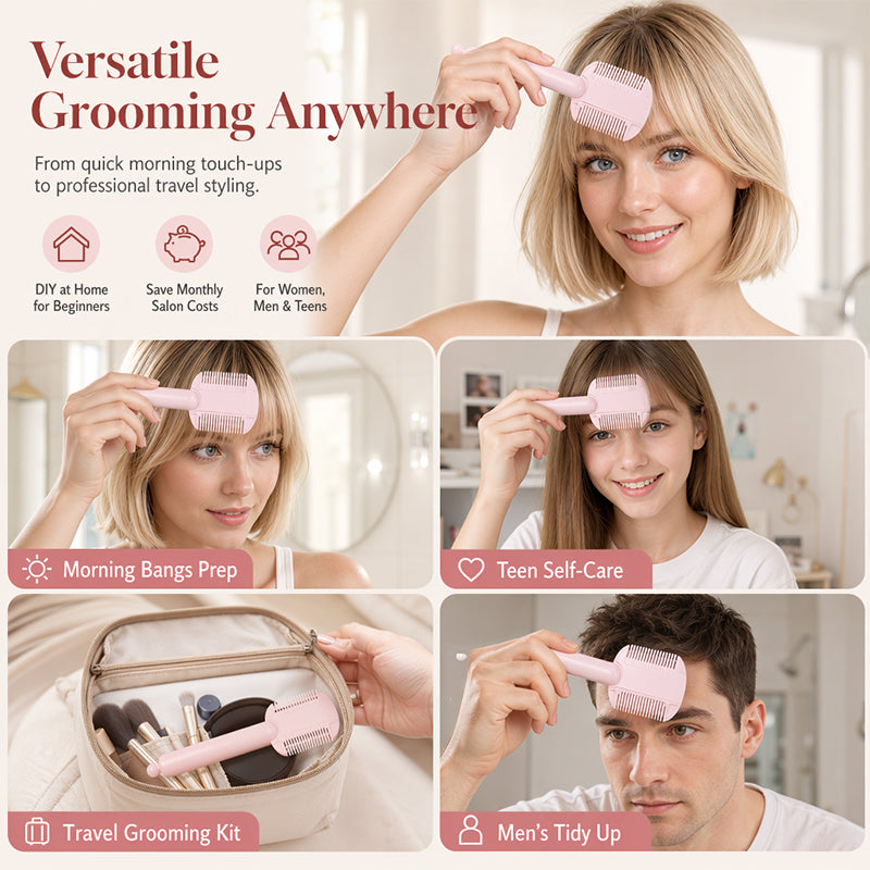 DIY Hair Thinning Comb