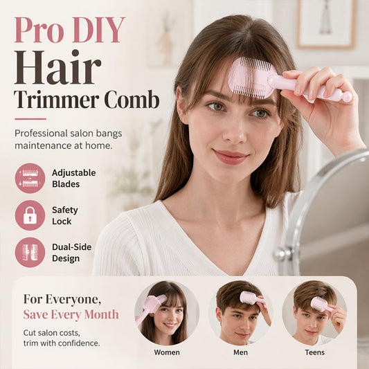 DIY Hair Thinning Comb