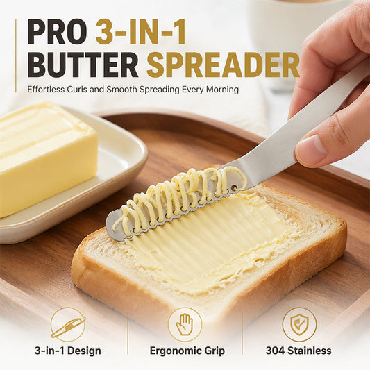 3-in-1 Butter Knife and Spreader