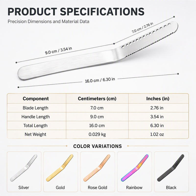 3-in-1 Butter Knife and Spreader
